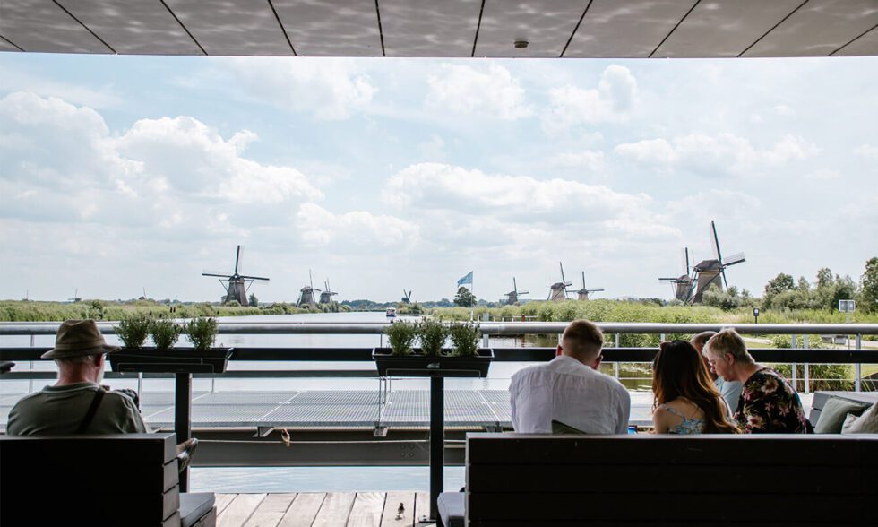 Terras Kinderdijk-café