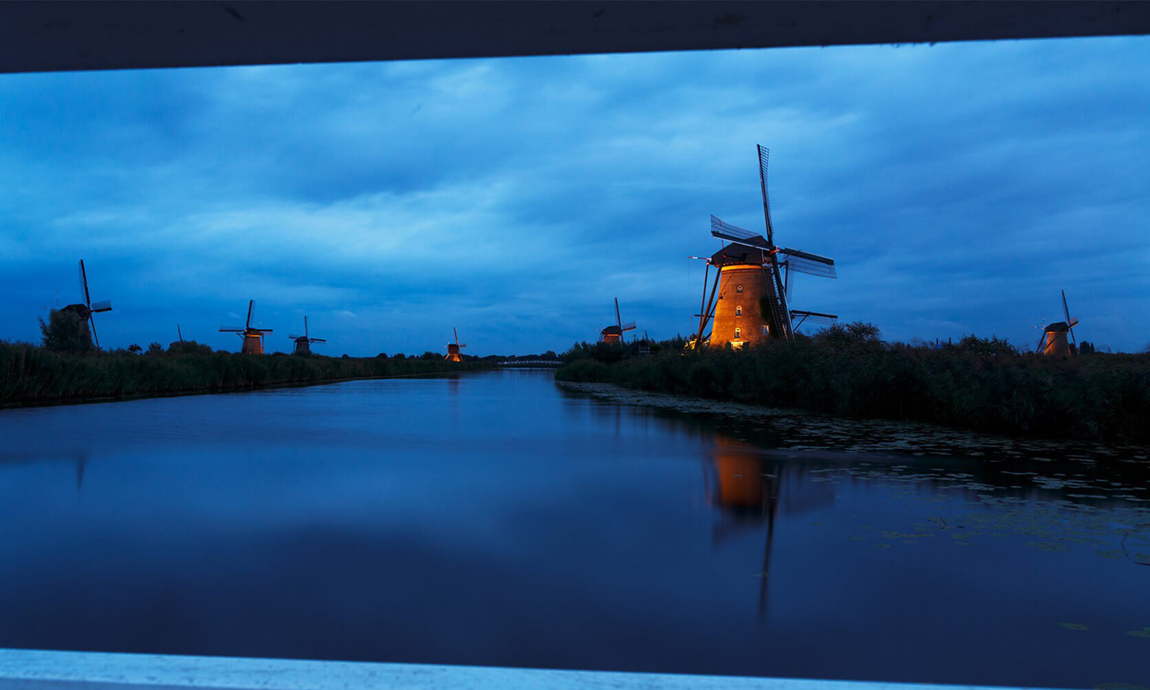 Fotografieworkshop Verlichtingsweek Kinderdijk